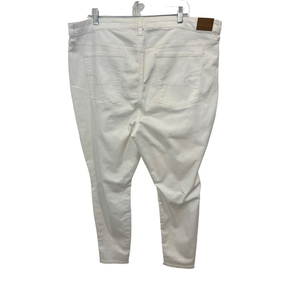 American Eagle Plus Size Distressed Super Stretch Super Hi-Rise Jegging Size 24 - Picture 2 of 4